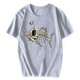 🐟💀 Deep Sea Cool! Funny Bonefish Skull T-Shirt for Boys – Bold, Comfy & Totally Epic 🎣🖤 - ThiGui
